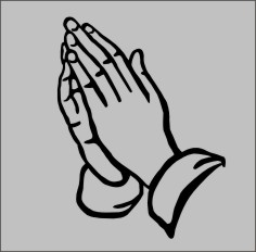 Holzkreuz symbol H�nde